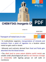 Lecture 23 - BIO