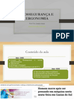 Aula I - BIOSSEGURANÇA E ERGONOMIA pdf