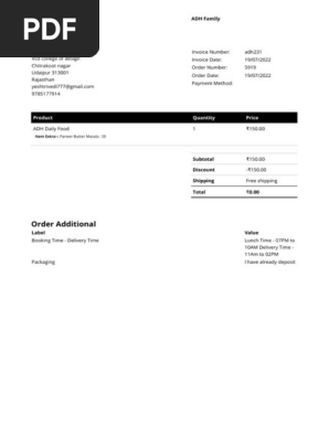 invoice-adh231
