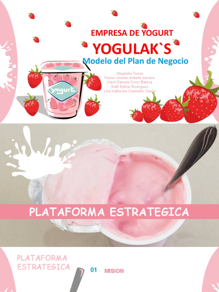 Empresa de Yogurt | PDF | Crecimiento personal y profesional | Finanzas ...