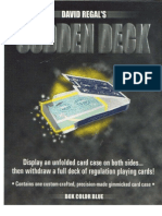 David Regal - Sudden Deck