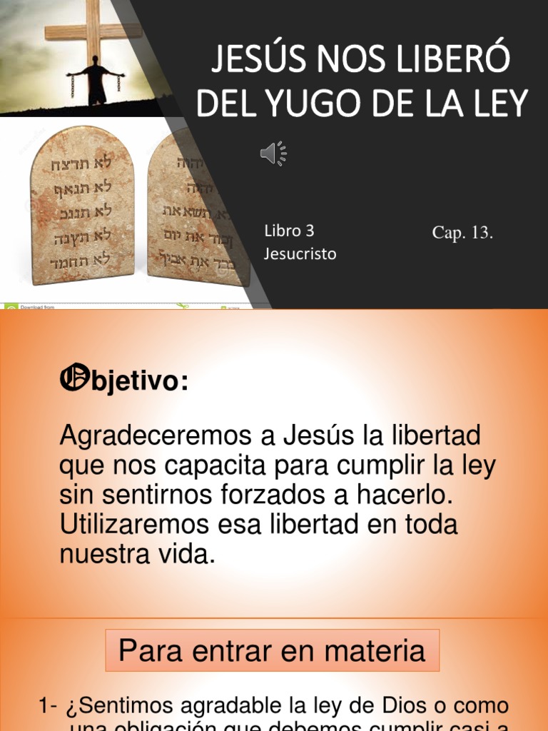 Libertad en Cristo y la Ley de Dios | PDF | Pecado | Jesús