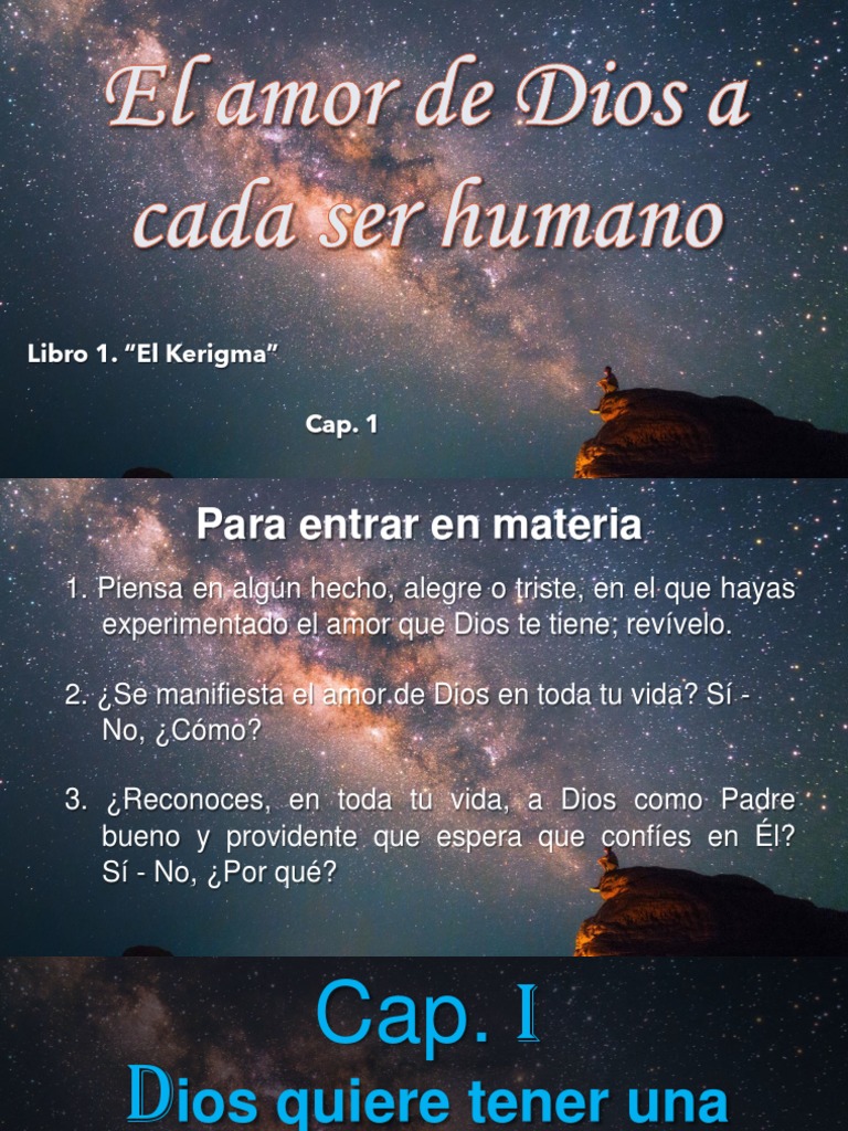 1 El Amor de Dios | PDF | Amor | Dios