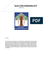 Vadodara City - Parking Policy - (English) PDF