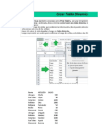 Crear y configurar tablas dinámicas en Excel