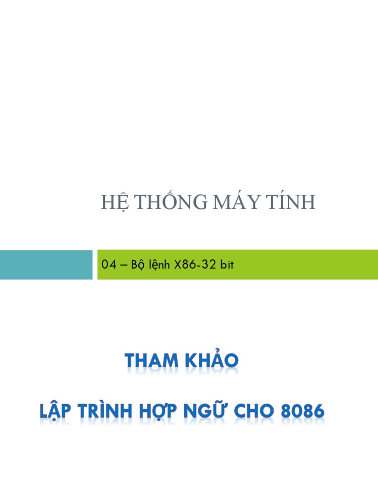 06 bo lenh x86 32 bit pdf