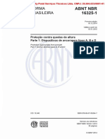 ABNT NBR 16325 1 Protecao Cotra Quedas de Altura PDF