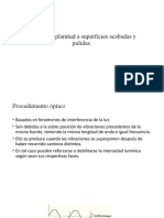 Control de Planitud A Superficies Acabadas y Pulidas