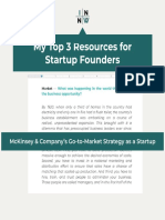 My Top 3 Startup Resources