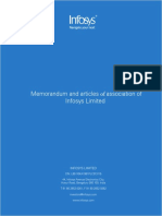 Memorandum Articles Association PDF