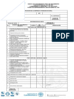 Check List Documentos Visita de Seguimiento