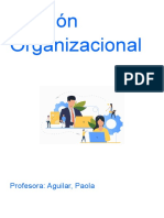 Comparto 'GESTION ORGANIZACIONAL. PROF. PAOLA AGUILAR' Con Usted PDF