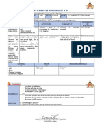 Actividades de Aprendiz Del 08 Al 31 de Agosto