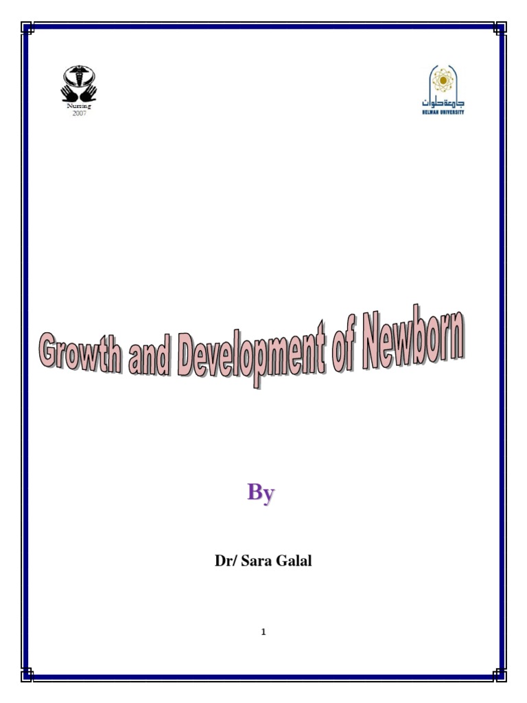 Newborn Growth and Assessment Guide | PDF | Heat Transfer | Infants