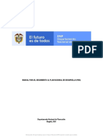 M-SP-04 Manual para El Seguimiento Al Plan Nacional de Desarrollo - Pu PDF