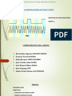 Tema: Modulaciones de Edge Y Umts: Sistemas de Telefonía Móvil Grupo 6