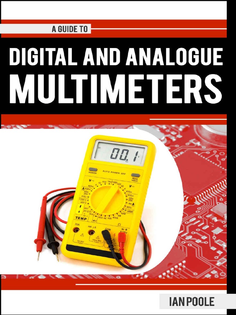 Multimeter Guide: Digital & Analogue Insights | PDF | Analog To Digital ...