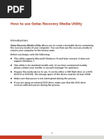 Recovery Media Utility Guide