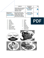 Clases de Alimentos