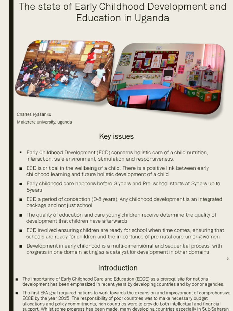 Charles Kyasanku Makerere University, Uganda PDF Early Childhood
