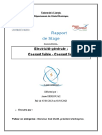 Rapport Stage Sade