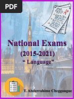 National Exams (2015 - 2021) Language