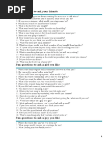 Fun Questions