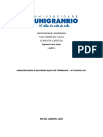 AP1 - Armazenagem E Movimentação em Terminais PDF