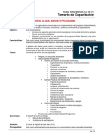 Global Markets Auditoría Curso Inocuidad Alimentos