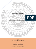 Reporte - Unidad V - Estructuras