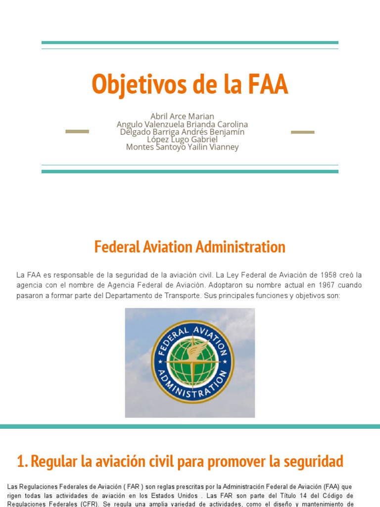 Funciones de la FAA en Aviación Civil | PDF | Aeronave | Aviación