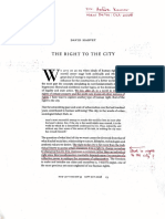 The Right To The City - David Harvey