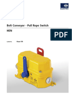 Belt Conveyor - Pull Rope Switch HEN PDF