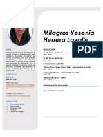 CV Milagros Herrera