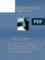 Radiología y práctica radiológica: terminología y exploración