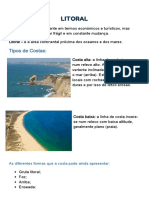Importância econômica e turística do litoral português