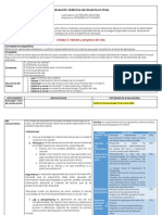 Planeación Didactica Unidad 3 Desarrollo Humano PDF