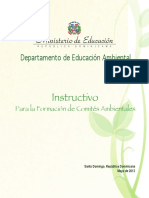 Instrutivo para Formacion de Comites Ambientales 001