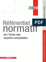 Référentiel Normatif de L'ordre Des Experts-Comptables PDF