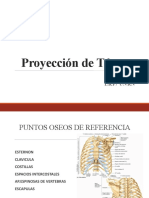 Proyección de Tórax