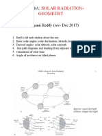 Chapter 4A:: Solar Radiation-Geometry