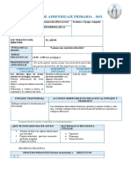 Sesión de Aprendizaje 7 Plan Lector