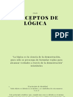 Conceptos de Lógica