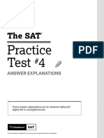 Sat Practice Test 4 Answers Digital PDF