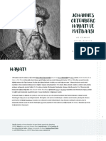 Johannes Gutenberg Hayati Ve Matbaasi PDF