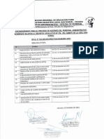 Cronograma de Ascenso de Escala PDF