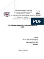 Psicologia de La Adiccion Test