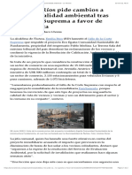 2023 03 02 - La Tercera - Fundamenta: Alcaldesa Ñuñoa Pide Cambios A Institucionalidad Ambiental