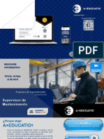 Temario Supervisor Mantenimiento PDF