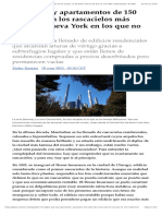 2023 03 02 - El Pais - Por Qué Hay Apartamentos de 150 Millones en Los Rascacielos Más Altos de Nueva York en Los Que No Vive Nadie